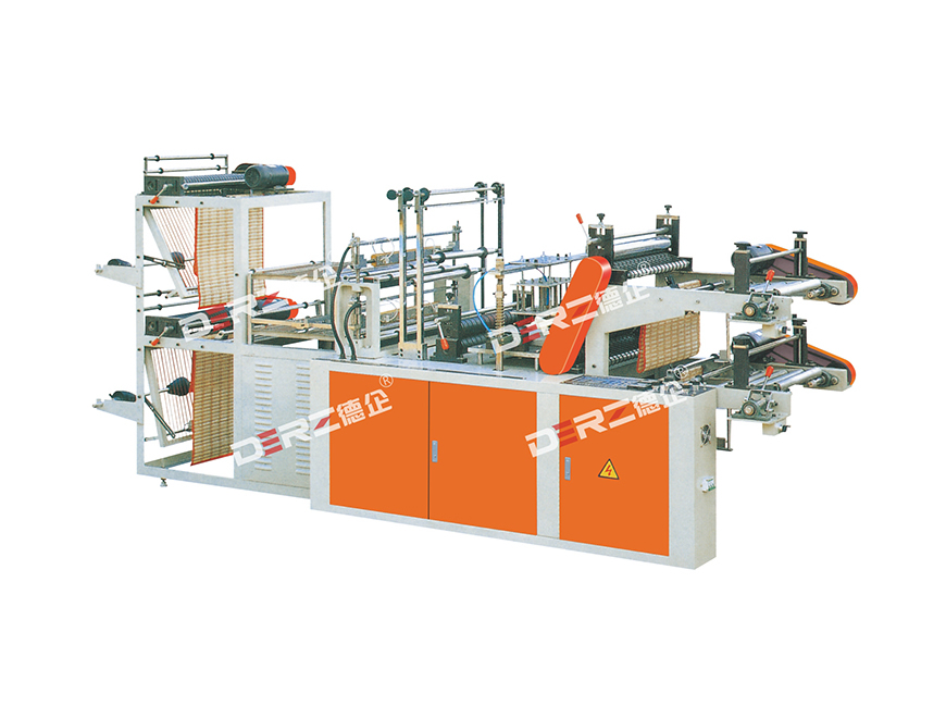Heat-sealing&Cool-cutting Rolling vest bag Bag-making Machine